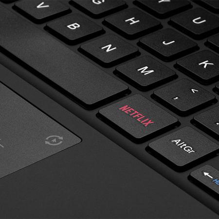 Imagem de Notebook Ultra com Windows 11 Home, Intel Celeron, 4GB RAM 120GB SSD + Tecla Netflix, Tela 14,1 Pol. HD Preto - UB230