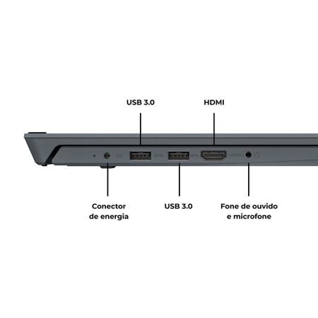 Imagem de Notebook Vision C15 Lumina Bar LED HD 15,6 Polegadas 4GB RAM 128 GB Positivo