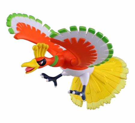 Buy TOMY Pokémon Trainer's Choice Legendary Figure, HO-Oh Action