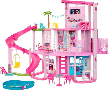 Barbie Casa dos Sonhos com Escorregador - Mattel - Casinha de Boneca -  Magazine Luiza