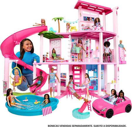 Barbie Casa dos Sonhos com Escorregador - Mattel - Casinha de Boneca -  Magazine Luiza