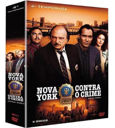 Imagem de Nova York Contra O Crime 4 Temporada Completa Seriado Dvd