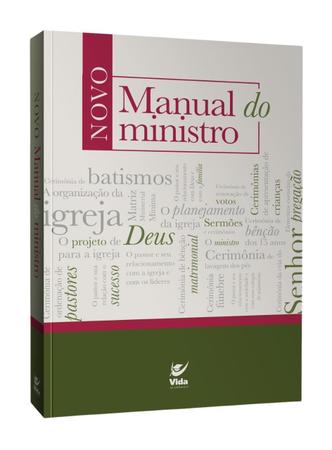 Imagem de Novo Manual do Ministro - Editora Vida -  