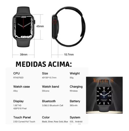 Imagem de Novo Relógio Inteligente Smartwatch Watch 8 W28 Pro Serie 8