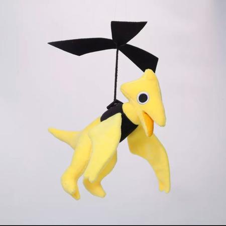 Novo roblox raibow friends capítulo 2 dinossauro azul amarelo decoração fofa  50cm