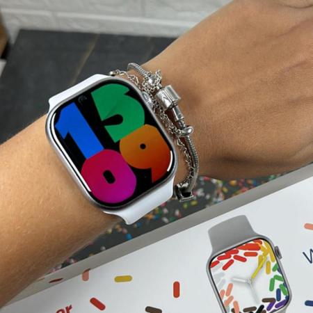 Novo Smartwatch W29 Pro 47mm Armazenamento de Musica 1 Giga Memoria Masculino e Feminino COSTATECH Smartwatch e Acessorios Magazine Luiza