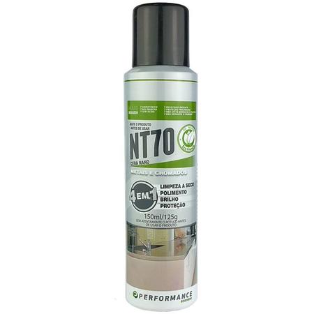 Imagem de NT70 Metal Cromado Polimento Protetor 150ml Performance Eco