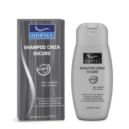 Imagem de Nupill Shampoo Cinza Escuro - 120ml