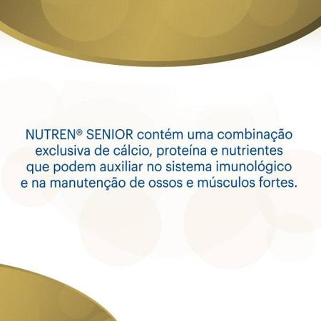 Imagem de Nutren senior suplemento alimentar lata sabor baunilha - nestlé