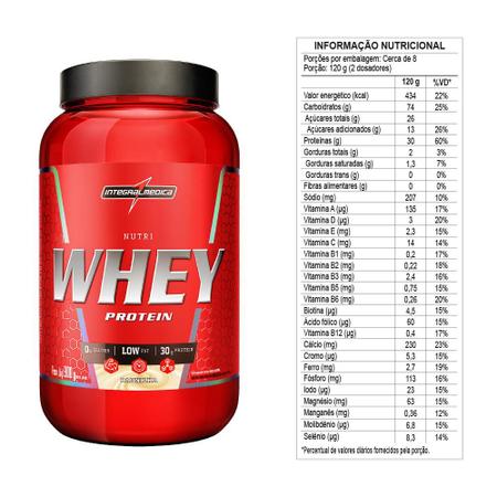 Imagem de Nutri Whey Protein 907g Integralmedica