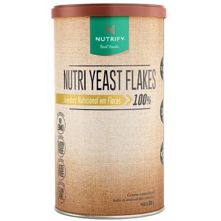 Imagem de Nutritional Yeast Flakes Levedura Nutricional em Flocos 300g - Nutrify