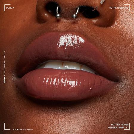Nyx Professional Makeup Gloss Labial Cor: 17 Ginger Snap Imagem de Nyx Professional Makeup Gloss Labial Cor: 17 Ginger Snap