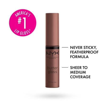 Nyx Professional Makeup Gloss Labial Cor: 17 Ginger Snap Imagem de Nyx Professional Makeup Gloss Labial Cor: 17 Ginger Snap