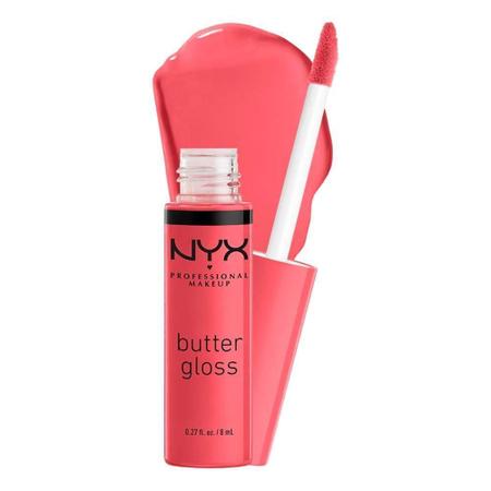Nyx Professional Makeup Gloss Labial Cor: 36 Sorbet Coral Imagem de Nyx Professional Makeup Gloss Labial Cor: 36 Sorbet Coral