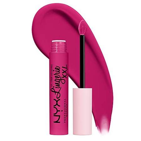 NYX PROFESSIONAL MAQUIAGEM Lip Lingerie XXL Matte Liquid Lipstick - Pink  Hit (Cool Toned Hot Pink) - NYX PROFESSIONAL MAKEUP - Estojos e Paletas de  Maquiagem - Magazine Luiza