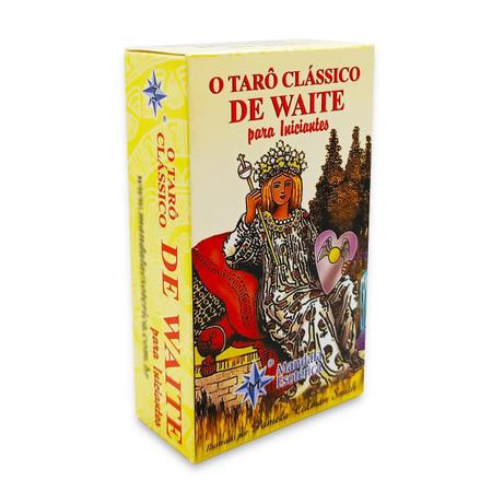 Imagem de O Clássico Tarô de Waite Iniciantes com 78 Cartas e Manual