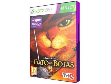 Jogo Kinect El Gato Con Botas - Xbox 360 (pal) Mídia Física