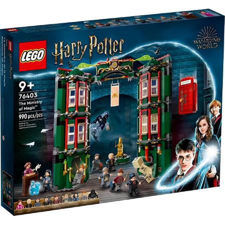 O Misterio Da Magia Harry Potter 990 Peças 76403 - Lego