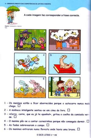 Imagem de O Salta-Letras Caderno 2 Aquisições Intermédias - Materiais Pedagógicos Para Crianças e Jovens