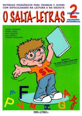 Imagem de O Salta-Letras Caderno 2 Aquisições Intermédias - Materiais Pedagógicos Para Crianças e Jovens