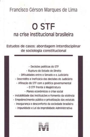 Imagem de o Stf na Crise Institucional Brasileira - MALHEIROS EDITORES