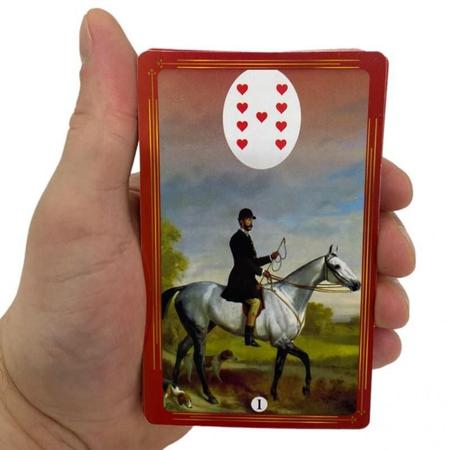 O Tradicional Baralho Cigano 36 Cartas Plastificado Manual - Bialluz Presentes - Baralho - Magazine Luiza