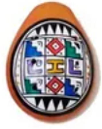 desconcertado Presa crecimiento Ocarina peruana de cerâmica pintada a mão - BRAZUCAPAS - Outros Móveis -  Magazine Luiza