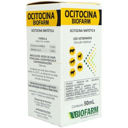 Imagem de Ocitocina Injetável Biofarm 50ml