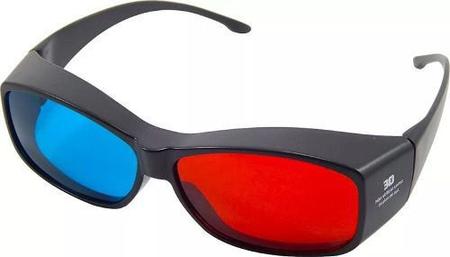 Imagem de Óculos 3d Ultra Resistente Red Cyan Ótima Qualidade