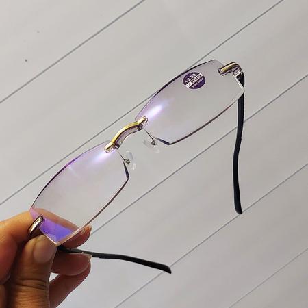 Imagem de Óculos Anti Raio Azul Unissex Descanso Leitura Computador + Estojo + Flanela de Limpeza