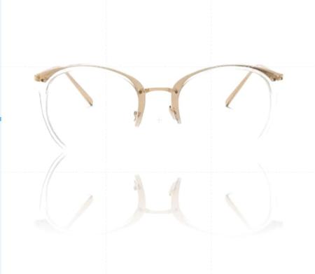 Imagem de Óculos Armação Feminino Para Grau Geek Retrô Fashion C1