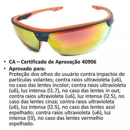 Imagem de Oculos Beach Tennis Sol Esportivo Uv Ciclismo Corrida Volei Caminhada Trilha Pesca Espelhado