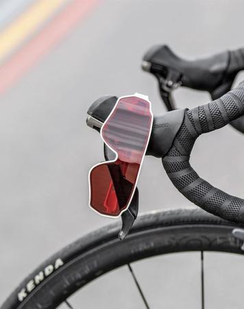 Óculos Rockbros Bike Ciclismo Polarizado Uv Clip Grau Case