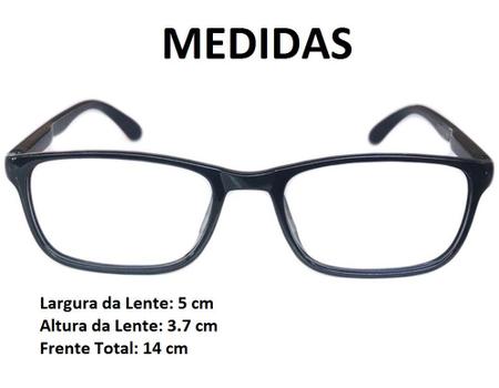 culos com Grau Negativo Miopia Vis o Longe 0.50 Ate 4.00 Life
