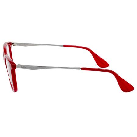 Imagem de Óculos de Grau Borboleta Ray-Ban RB7106L Vermelho 5998