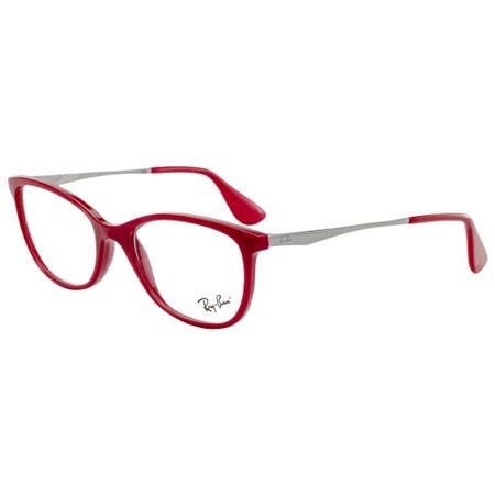 Imagem de Óculos de Grau Borboleta Ray-Ban RB7106L Vermelho 5998