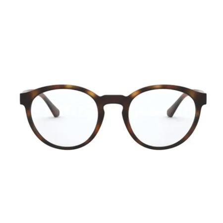 Imagem de Óculos de grau Clip-on Emporio-Arma ni EA4152-52- Havana Fosco- 58021W