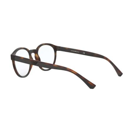 Imagem de Óculos de grau Clip-on Emporio-Arma ni EA4152-52- Havana Fosco- 58021W
