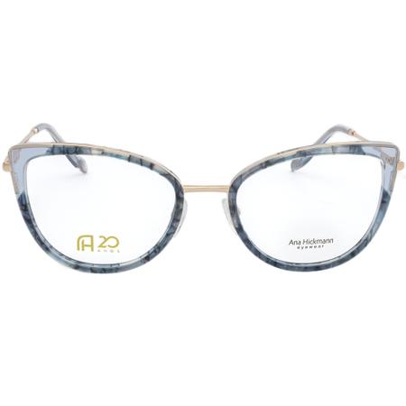 Imagem de Óculos de Grau Gatinho Ana Hickmann AH60014 Azul G23
