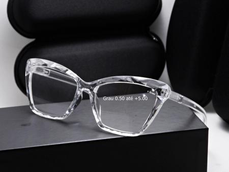 Imagem de Óculos de Leitura Descanso Feminino Com Grau Para Perto Pronto
