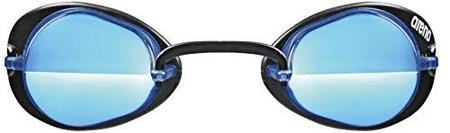 Imagem de Óculos de Natação de Competição Swedix espelhado Arena, preto/azul/fumê, tamanho único (9239)