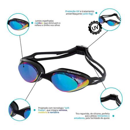 Imagem de Óculos de Natação Speedo Hydrovision MR Endurance