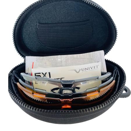 Imagem de Óculos De Proteção Balistico Airsoft Com 3Lentes + Case