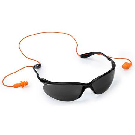 Imagem de Óculos de segurança Epi proteção ampla visão 3m lente cinza