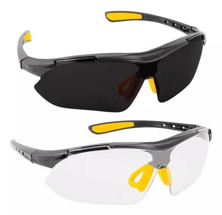 Imagem de Óculos de Segurança EPI Volder Boxer - Fumê e Incolor