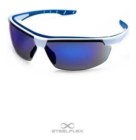 Imagem de Oculos De Segurança Neon Proteção Steelflex Espelhado Epi Ca