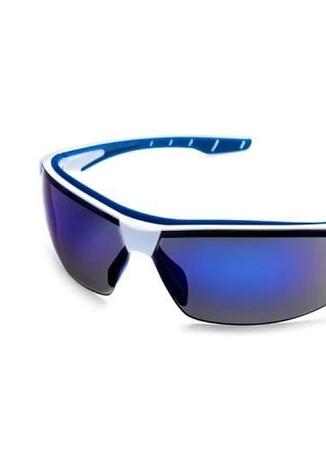 Imagem de Óculos de Segurança Steelflex Neon Azul Espelhado AR/AE/UV CA40906