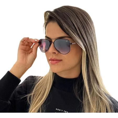 Imagem de Óculos De Sol Aviador Tradicional Feminino Masculino UV400