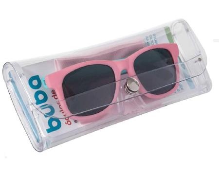 Imagem de Óculos De Sol Baby Armação Flexível Pink Color - Buba