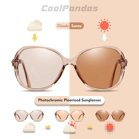 Óculos De Sol Lentes Polarizadas Ultraleve Fotocrômicas - Coolpandas -  Óculos de Sol - Magazine Luiza